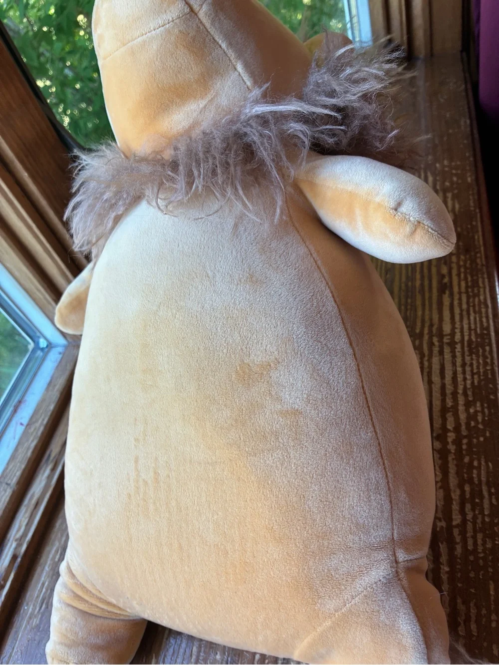 Pillow fort weighted Lion friend sensory plush animal